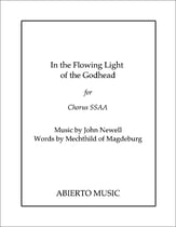 In the Flowing Light of the Godhead SSAA choral sheet music cover
